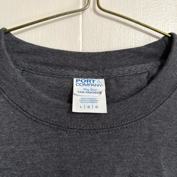 Gildan AUTISM Sweatshirt Mens Unisex Large Dark Grey Charcoal Crewneck Soft - Picture 4 of 5